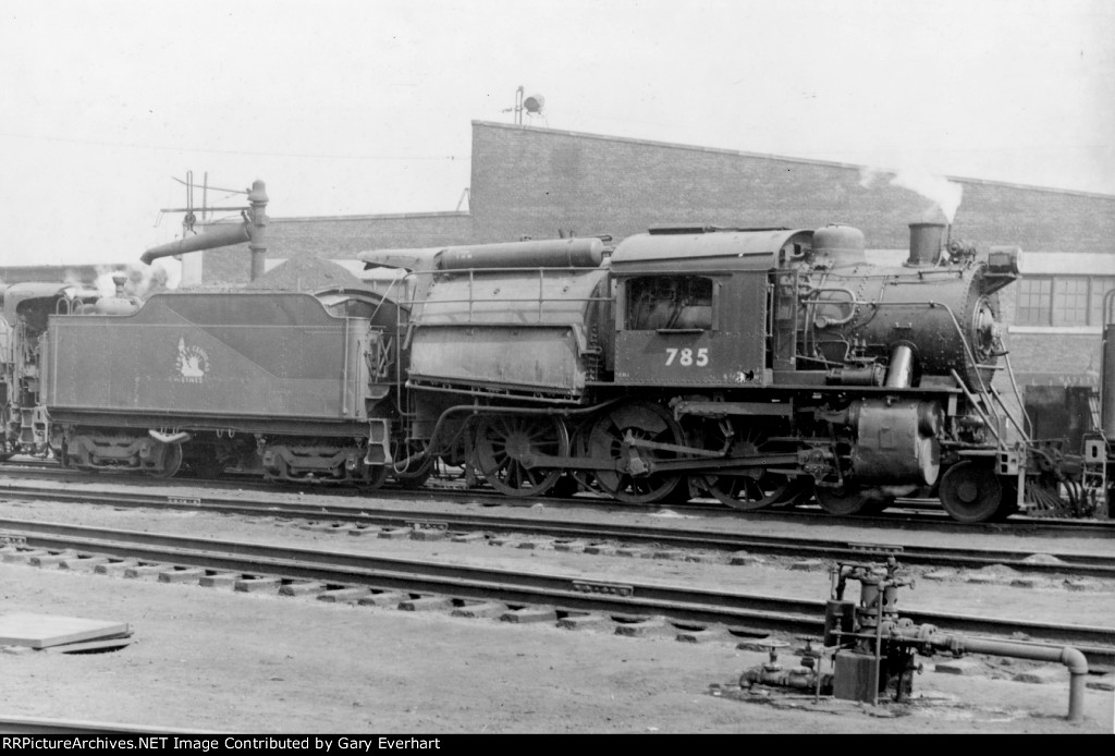 CNJ 4-6-4C #785 - Central RR of New Jersey